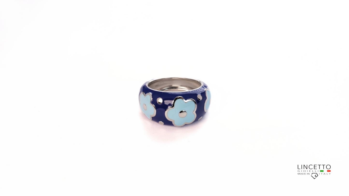 BLUE-LIGHT BLUE RING