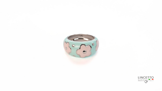 MILK MINT-PEACH RING