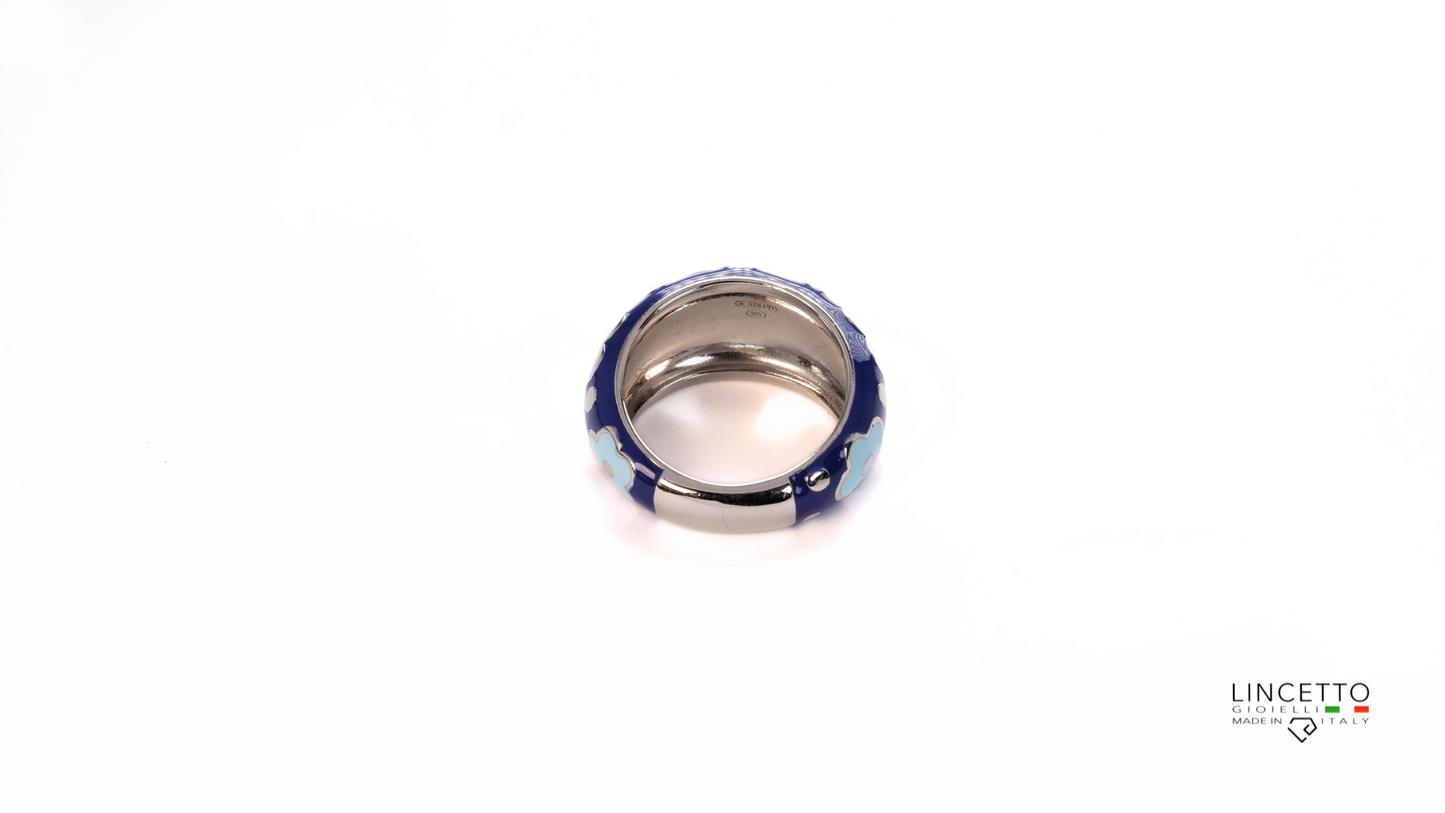 BLUE-LIGHT BLUE RING
