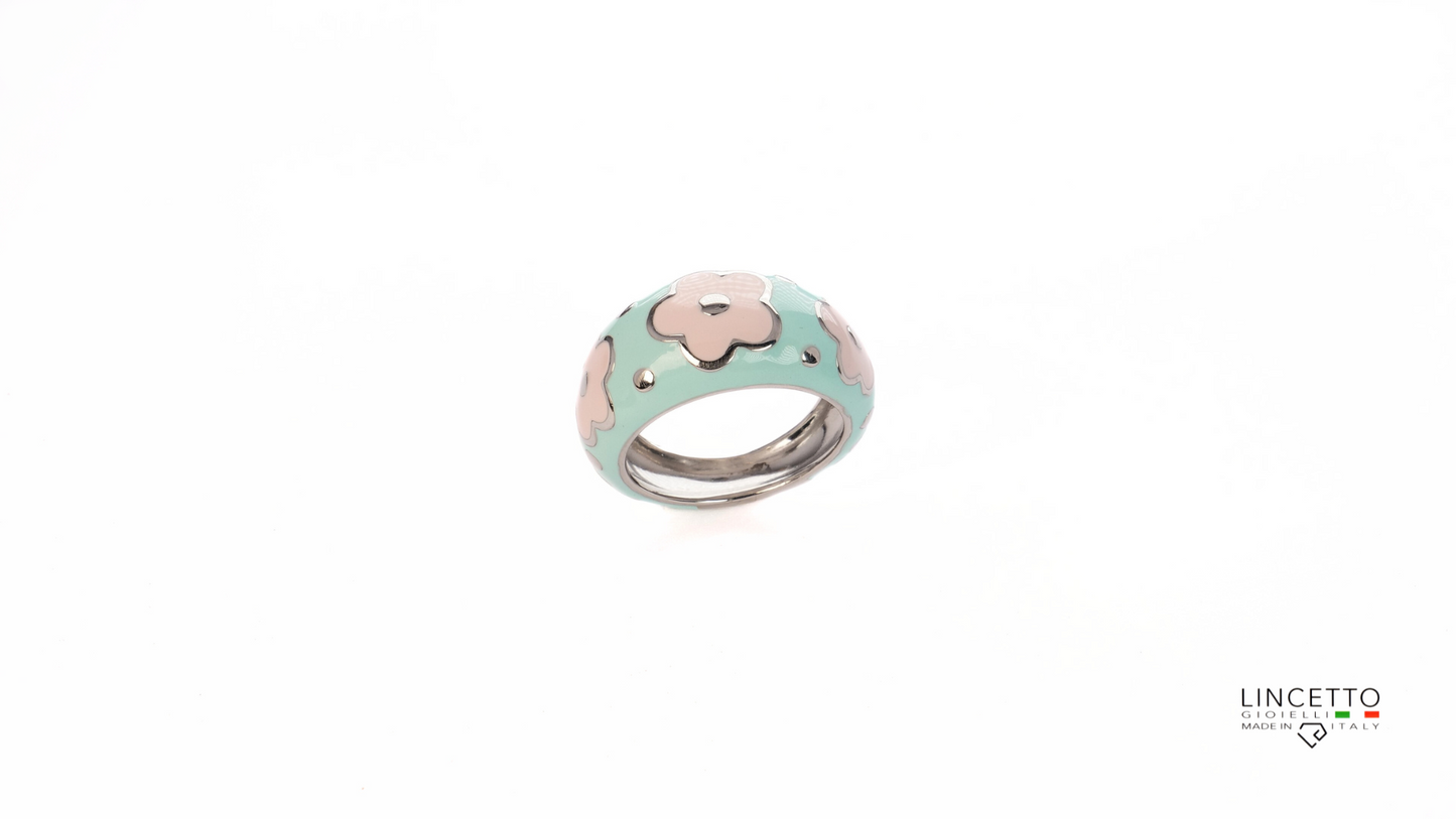 MILK MINT-PEACH RING