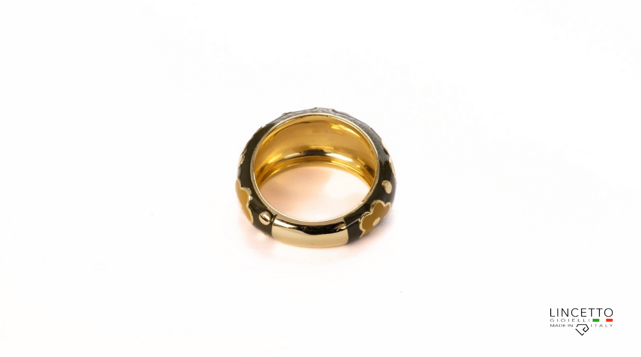 GREEN-OCHER RING