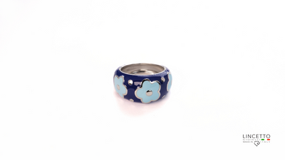 BLUE-LIGHT BLUE RING