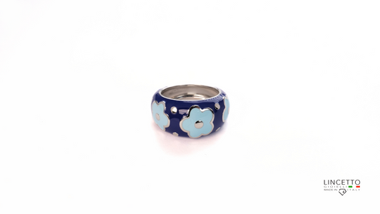 BLUE-LIGHT BLUE RING