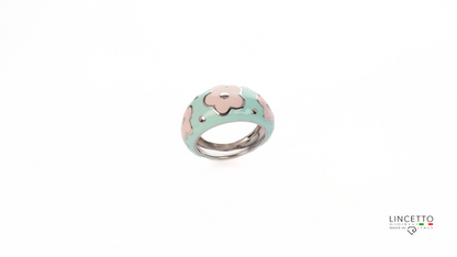 MILK MINT-PEACH RING