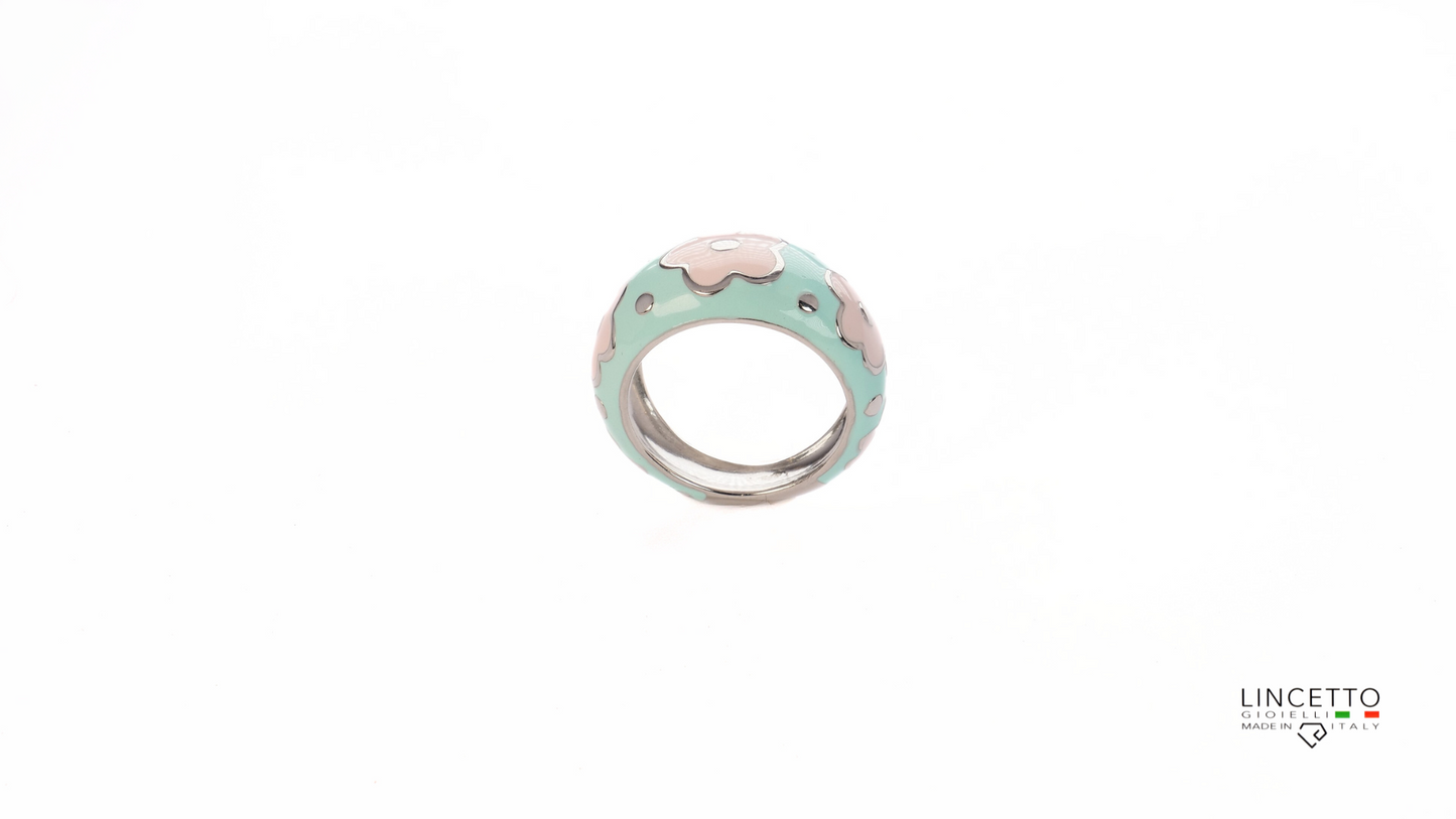 MILK MINT-PEACH RING