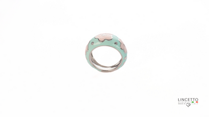 MILK MINT-PEACH RING