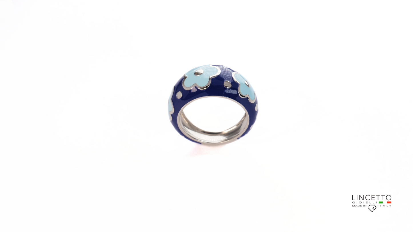 BLUE-LIGHT BLUE RING