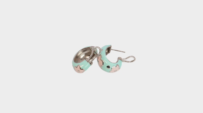 MILK MINT-PEACH EARRING