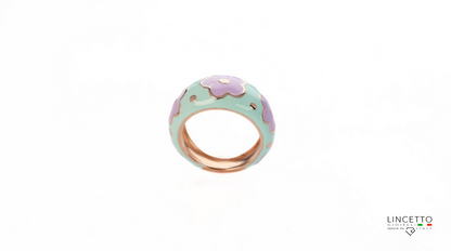 MILK MINT-LAVENDER RING