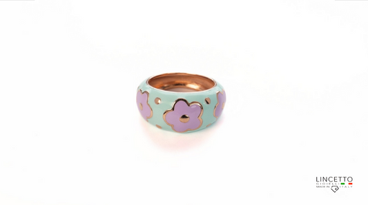 MILK MINT-LAVENDER RING