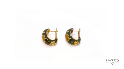 ORECCHINO FLORA VERDONE-OCRA
