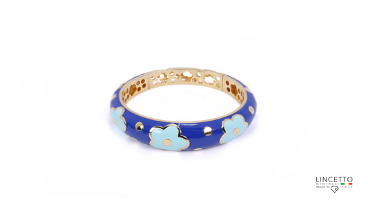 SCHIAVA FLORA BLU-AZZURRO