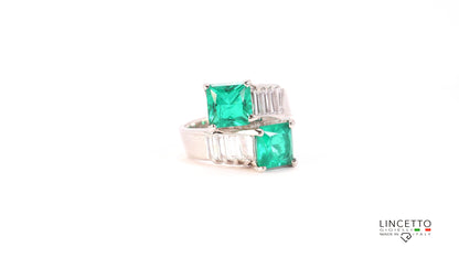 ANELLO CONTRARIE' CON PIETRE